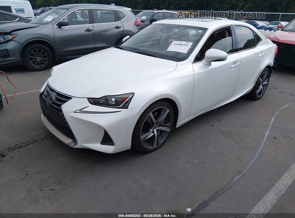 JTHCM1D29H5019372 2017 LEXUS IS 300 Белый Передняя левая четверть