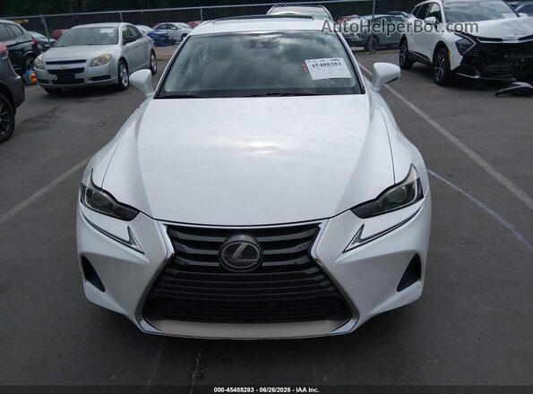 JTHCM1D29H5019372 2017 LEXUS IS 300 Белый Вид задней части салона