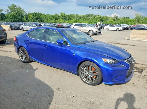 JTHCM1D2XG5007536 2016 LEXUS IS Blue 