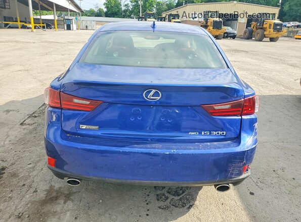 JTHCM1D2XG5007536 2016 LEXUS IS Blue 