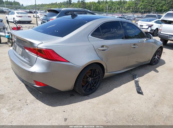 JTHCM1D2XH5023012 2017 LEXUS IS 300 Gray Trasero derecho