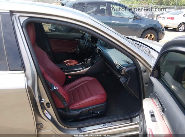 JTHCM1D2XH5023012 2017 LEXUS IS 300 Gray Vista interior delantera