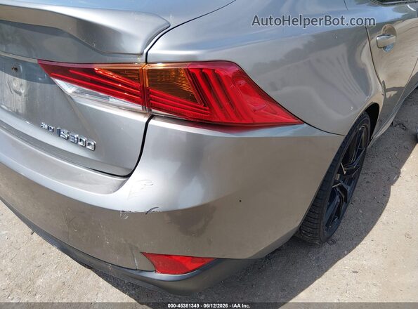 JTHCM1D2XH5023012 2017 LEXUS IS 300 Gray Vista frontal