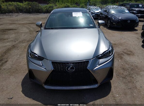 JTHCM1D2XH5023012 2017 LEXUS IS 300 Gray Vista del cuadro de instrumentos