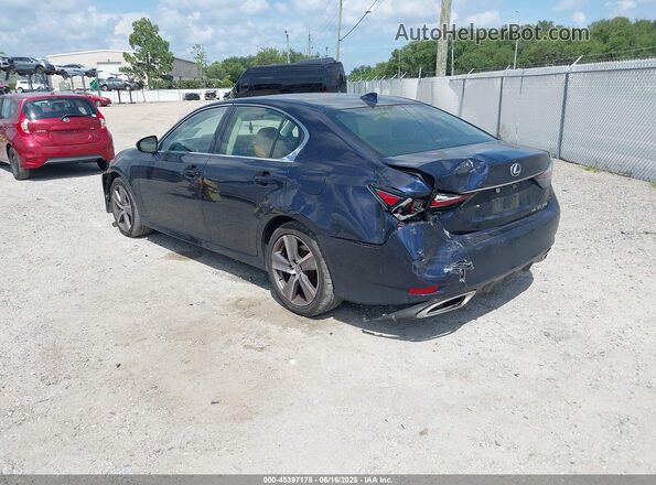 JTHCZ1BL1GA001385 2016 LEXUS GS 350 Navy უკანა მარცხენა