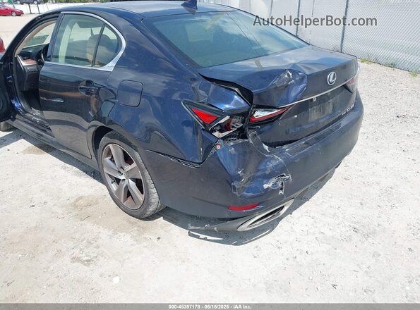 JTHCZ1BL1GA001385 2016 LEXUS GS 350 Navy წინა ხედი