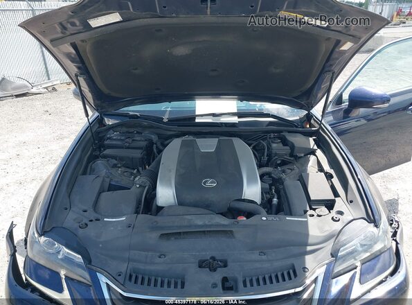 JTHCZ1BL1GA001385 2016 LEXUS GS 350 Navy უკანა ხედი