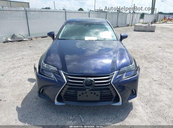 JTHCZ1BL1GA001385 2016 LEXUS GS 350 Navy ხელსაწყოთა პანელის ხედი