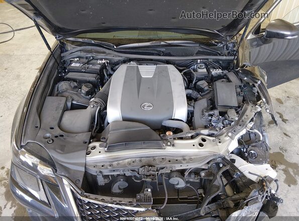JTHCZ1BL2JA008756 2018 LEXUS GS 350 Gray VIN կոդի պիտակի տեսք