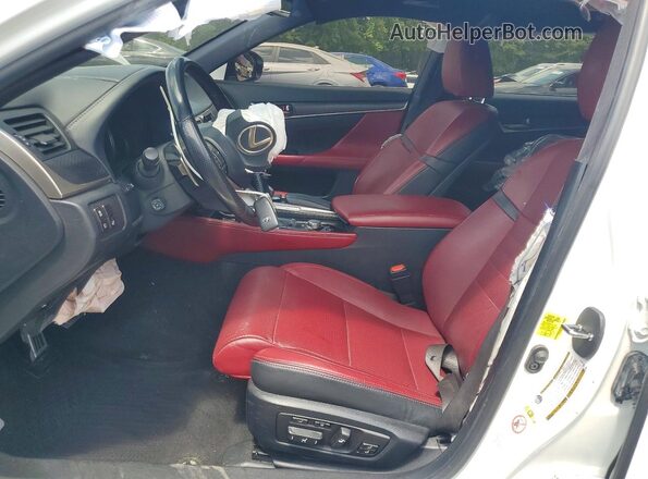 JTHCZ1BL2JA009311 2018 LEXUS GS White Vista interior delantera