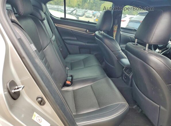 JTHCZ1BL3JA008202 2018 LEXUS GS Silver Vista de los asientos traseros