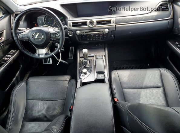JTHCZ1BL3JA008202 2018 LEXUS GS Silver Vista del salpicadero