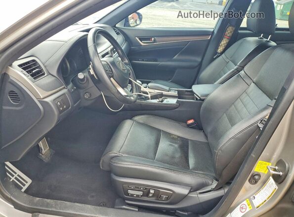 JTHCZ1BL3JA008202 2018 LEXUS GS Silver Vista interior delantera