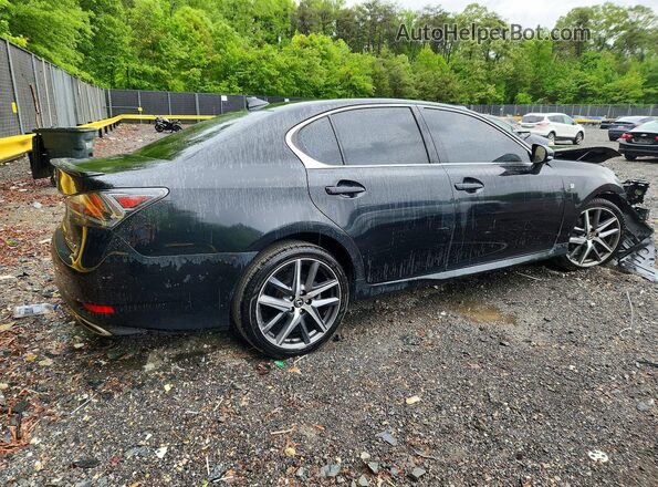 JTHCZ1BL3JA009267 2018 LEXUS GS Black Rear right