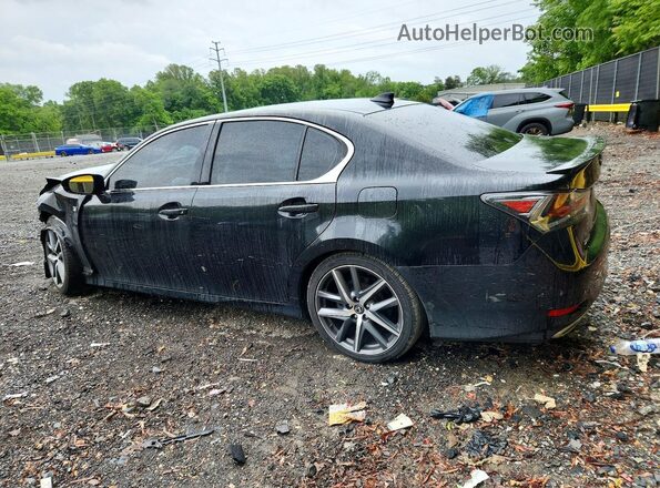 JTHCZ1BL3JA009267 2018 LEXUS GS Black Rear left