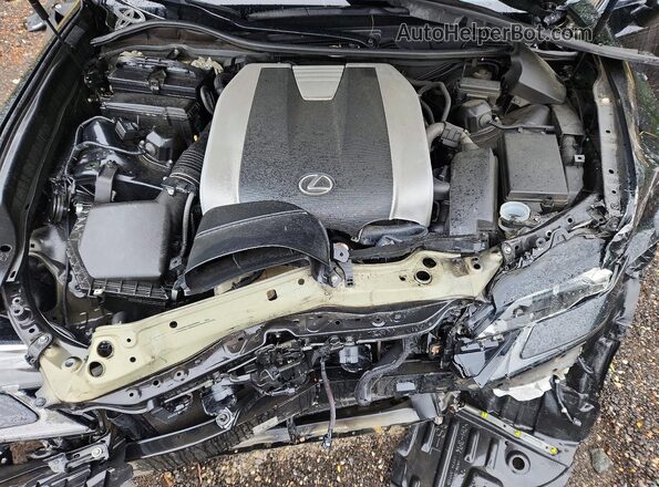 JTHCZ1BL3JA009267 2018 LEXUS GS Black Rear interior view