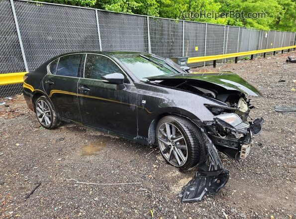 JTHCZ1BL3JA009267 2018 LEXUS GS Black Front right