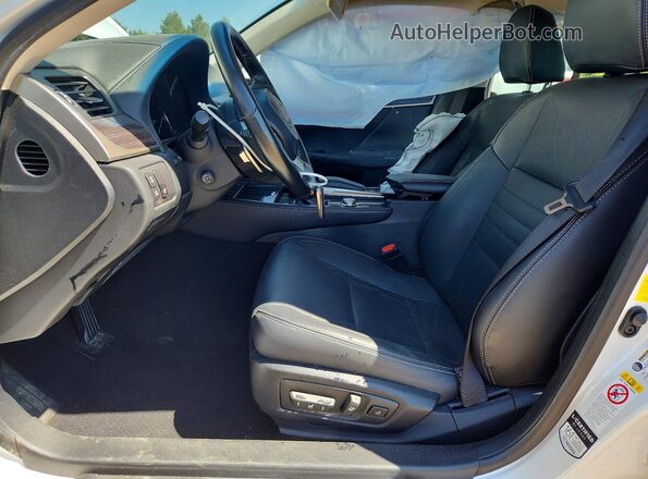 JTHCZ1BL4JA008645 2018 LEXUS GS White Widok wnętrza z przodu