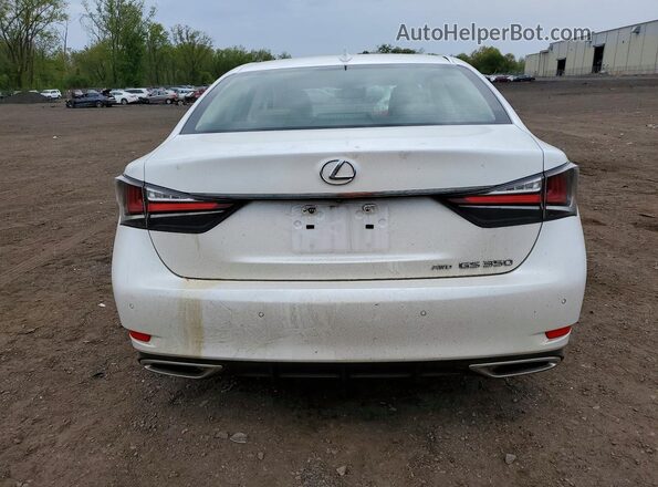 JTHCZ1BL5GA002460 2016 LEXUS GS White Вид ззаду