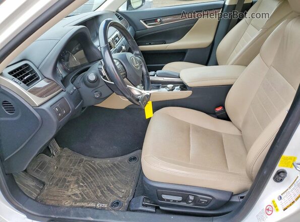 JTHCZ1BL5GA002460 2016 LEXUS GS White Вид салону спереду