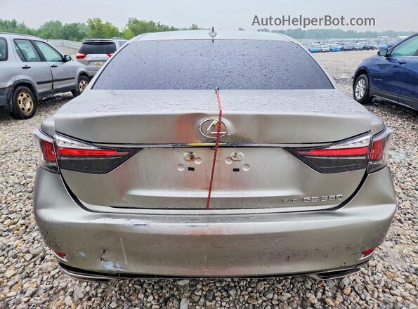 JTHCZ1BL5GA004371 2016 LEXUS GS Silver Rear view