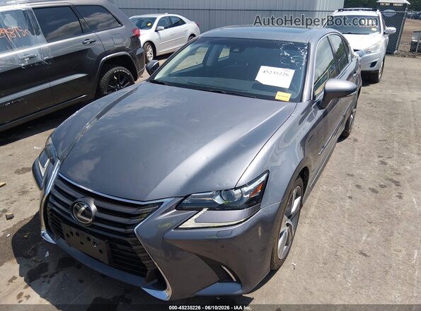 JTHCZ1BL6GA000409 2016 LEXUS GS 350 Gray Front view