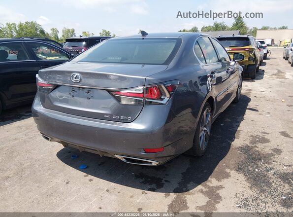 JTHCZ1BL6GA000409 2016 LEXUS GS 350 Gray Rear right