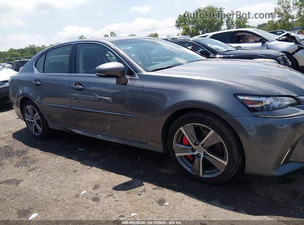 JTHCZ1BL6GA000409 2016 LEXUS GS 350 Gray Rear interior view