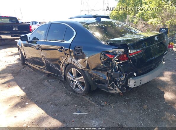 JTHCZ1BL6HA005014 2017 LEXUS GS 350 Black უკანა მარცხენა
