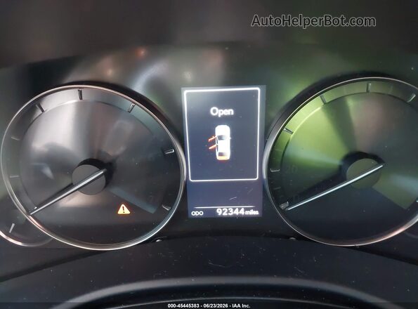 JTHCZ1BL6HA005014 2017 LEXUS GS 350 Black უკანა სავარძლების ხედი
