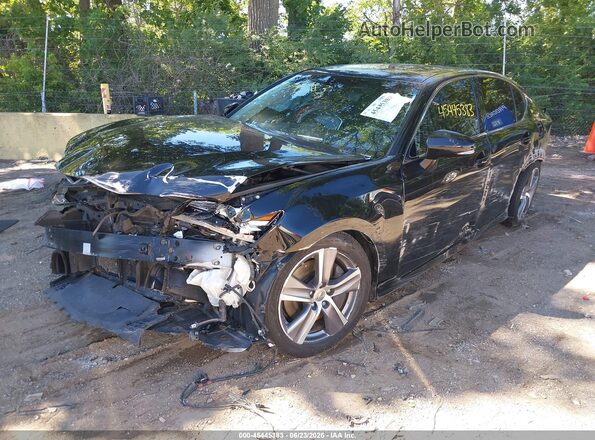 JTHCZ1BL6HA005014 2017 LEXUS GS 350 Black წინა ხედი