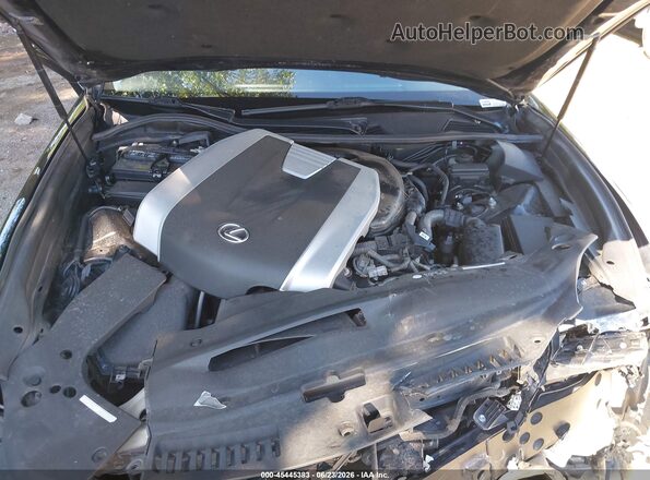 JTHCZ1BL6HA005014 2017 LEXUS GS 350 Black უკანა ხედი