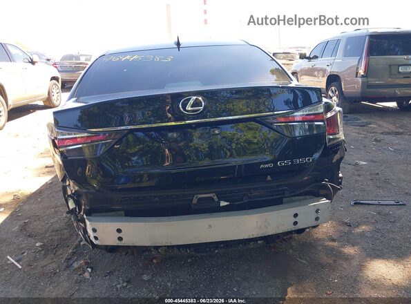 JTHCZ1BL6HA005014 2017 LEXUS GS 350 Black 