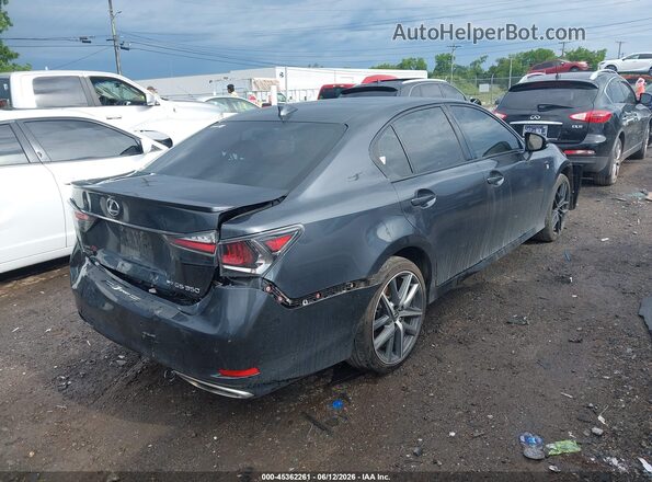 JTHCZ1BL7HA005233 2017 LEXUS GS 350 Gray Rear right