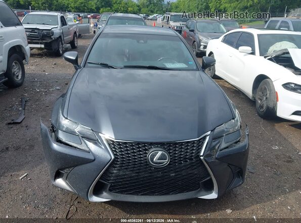 JTHCZ1BL7HA005233 2017 LEXUS GS 350 Gray Instrument cluster view