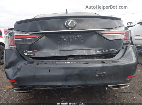 JTHCZ1BL7HA005233 2017 LEXUS GS 350 Gray Front view