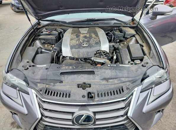 JTHCZ1BL8GA002792 2016 LEXUS GS Серый Вид задней части салона