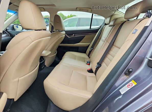 JTHCZ1BL8GA002792 2016 LEXUS GS Серый Вид задних сидений