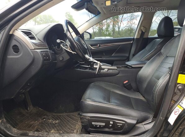 JTHCZ1BL8HA006147 2017 LEXUS GS Black Սալոնի դիմացի տեսք