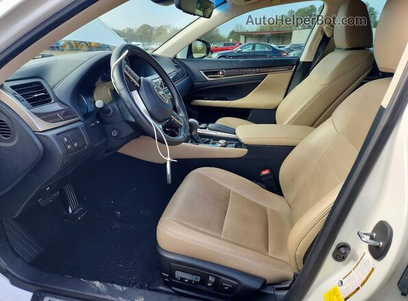 JTHCZ1BLXKA011969 2019 LEXUS GS White Vista interior delantera