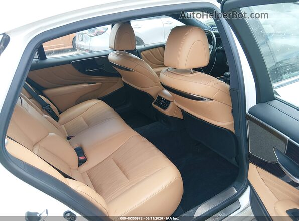 JTHD51FF0M5014010 2021 LEXUS LS 500 White Vista de la etiqueta del VIN