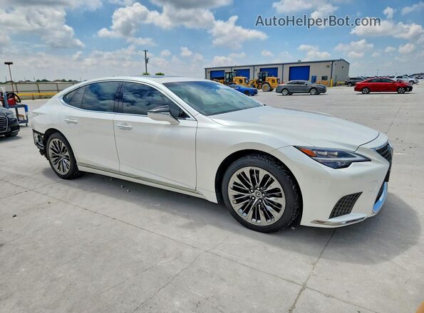JTHD51FF3M5015068 2021 LEXUS LS White Przód prawy