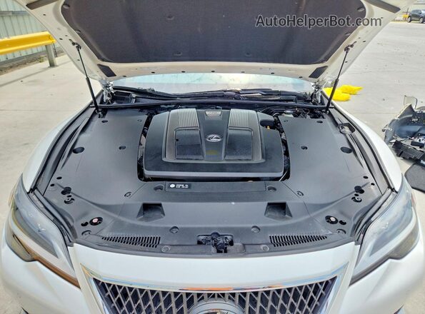 JTHD51FF3M5015068 2021 LEXUS LS White Widok wnętrza z tyłu