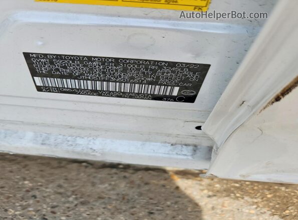 JTHD51FF3N5016514 2022 LEXUS LS White 