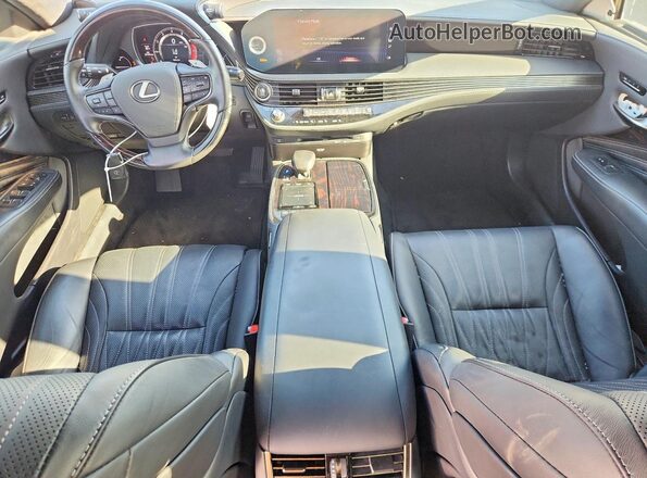 JTHD51FF5N5017163 2022 LEXUS LS Белый Вид панели приборов