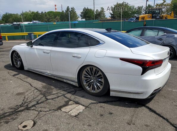 JTHD51FF9N5016386 2022 LEXUS LS White Հետևի ձախ