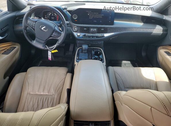 JTHD51FF9N5016386 2022 LEXUS LS White Առջևի վահանակի տեսք