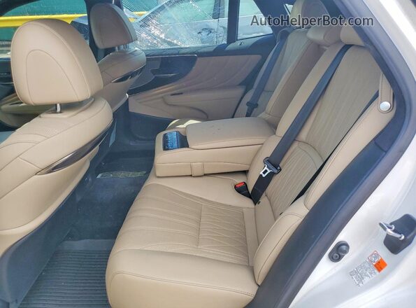 JTHD51FF9N5016386 2022 LEXUS LS White Հետևի նստատեղերի տեսք