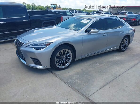JTHD51FF9P5018934 2023 LEXUS LS 500 Silver Front left