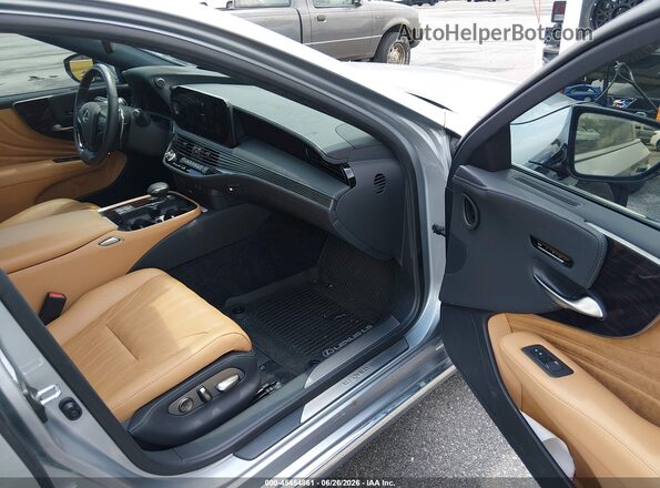 JTHD51FF9R5020217 2024 LEXUS LS 500 Gray წინა სალონის ხედი